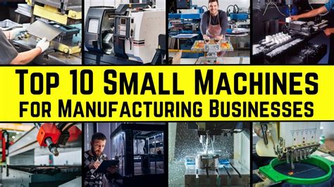 small parts manufacturing machine shops